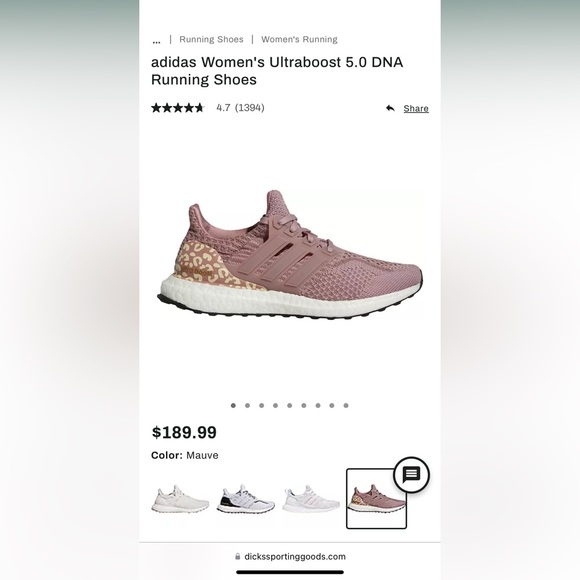 Women’s Adidas ULTRABOOST SHOES - Picture 3 of 3